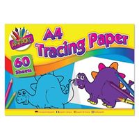 art box tracing paper pad a4 60 sheets 12 pack tal05069