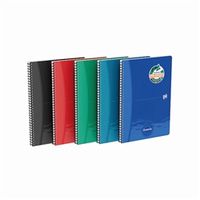 oxford oceanis wirebound notebook ruled a4 assorted pack of 5