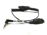 accesorio axtel cable qd enrollado 3 5mm jack 3 pole 70 250 cm