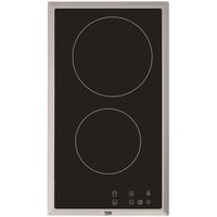 beko hdmc 32400 tx placa vitroceramica 2 zonas 30cm negra