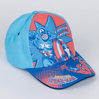 spiderman gorra capitan america