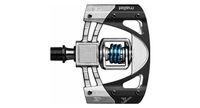 pedales crankbrother mallet 3 negro plata azul