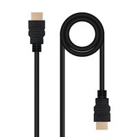 cable nanocable hdmi v20 4k60hz 18gbps am-am 15 m negro