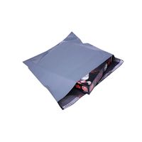 polythene mailing bag 460x430mm opaque grey 500 pack