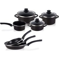 magefesa bateria de cocina 4 piezas  set de 3 sartenes