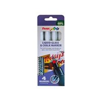 pentel liquid chalk marker white 4 pack