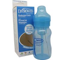 dr browns biberon boca ancha azul 240 ml