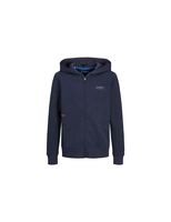 chaqueta jack and jones great b2s logo zip navy blazer nino