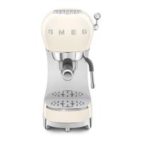 cafetera express - smeg ecf02creu crema