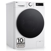 lg serie 600 f4wr6010agw lavadora carga frontal 10kg a blanca