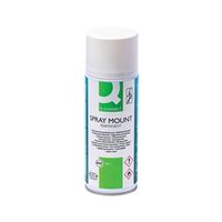 q-connect spraymount permanent adhesive aerosol 400ml kf11026