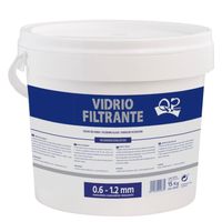 cubo de vidrio filtrante de 15 kg qp