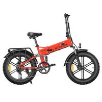 engwe engine x bicicleta electrica plegable 20x40 250w rojo