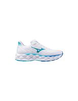 zapatillas de running mizuno wave sky 8 mujer blanco