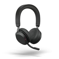 jabra evolve2 75 usb-a headset unified communication version black