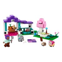 lego minecraft el santuario de los animales