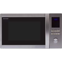 sharp r-922stwe microondas con grill 32l 1000w acero inoxidable