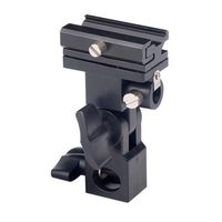 bresser jm-12 soporte universal para flash con adaptador de paraguas