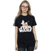 disney camiseta manga larga the mandalorian and the child para mujer