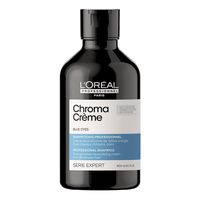 chroma creme - blue dyes 300 ml - loreal professionnel - champu en crema pigmentado para neutralizar los reflejos anaranjados en cabello rubio oscuro