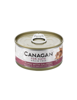 comida humeda para gato canagan atun con salmon 12 x 75g