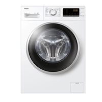 lavadora libre instalacion - haier hw80-bp1439n-ib 8 kg y 1400 rpm vapor blanco