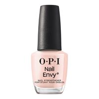 nail envy bubble bath - 15 ml - opi - tratamiento fortalecedor de unas rosa claro