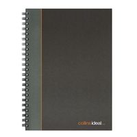 collins ideal feint ruled wirebound notebook a4 6428w