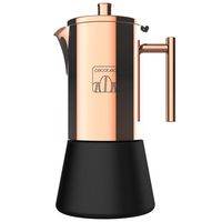 cecotec moking 200 cafetera italiana 2 tazas acero inoxidable