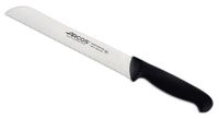 cuchillo panero de acero inoxidable nitrum de 200 mm mango negro