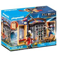 playmobil pirate adventure play box 70506