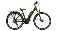 granville e urban 30 bicicleta electrica urbana unisex shimano tourney altus 7s 400 wh 700 mm verde ejercito mate