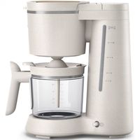 philips eco conscious hd512000 cafetera de goteo 12l 1000w blanca