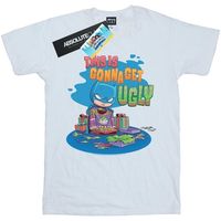 dc comics camiseta manga larga super friends para mujer