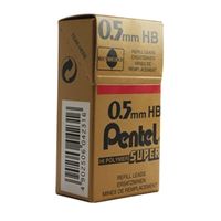 pentel 05mm hb mechanical pencil lead pack of 144 c505-hb