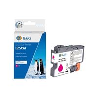 alpa-cartridge compatible brother lc424m magenta ink cartridge