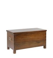 baul de madera marron anch 90 cm