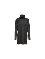 vestido only jana cowlnck wool dark gris mujer