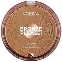 loreal colorete  polvos bronze please la terra 01-light caramel para mujer