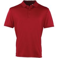 premier polo coolchecker para hombre