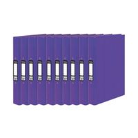 pukka brights ringbinder a4 purple 10 pack br-7770