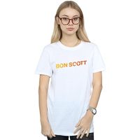 bon scott camiseta manga larga bi43187 para mujer