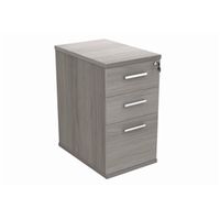 desk high office storage unit 600 deep alaskan grey oak