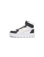 zapatillas puma karmen rebelle mid mujer blanco-negro