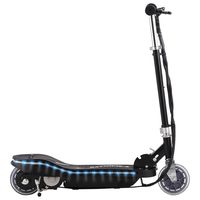 vidaxl patinete electrico con led negro 120 w