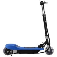 vidaxl patinete electrico azul 120 w