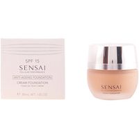 sensai base de maquillaje cream foundation cf24-amber beige para mujer