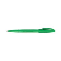 pentel sign pen fibre tip green pack of 12 s520-d