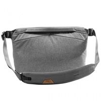 peak design everyday sling 6l v2 mochila para camara gris ceniza