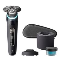 philips shaver series 9000 s997655 afeitadora de rotacion negra